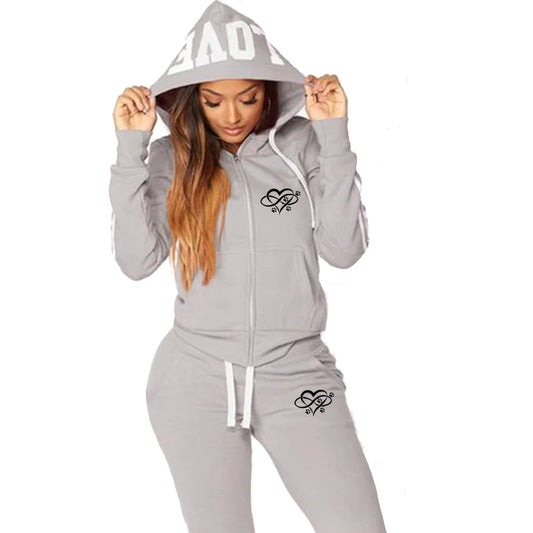 Casual Hoodie & Jogger Set